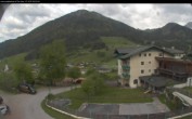 Archived image Webcam features a view of the Tennergebirge mountains 07:00