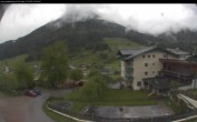 Archived image Webcam features a view of the Tennergebirge mountains 13:00