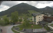 Archived image Webcam features a view of the Tennergebirge mountains 17:00
