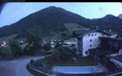 Archived image Webcam features a view of the Tennergebirge mountains 03:00