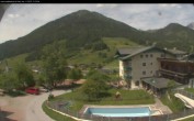 Archived image Webcam features a view of the Tennergebirge mountains 11:00