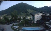 Archived image Webcam features a view of the Tennergebirge mountains 03:00