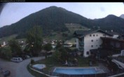 Archived image Webcam features a view of the Tennergebirge mountains 03:00