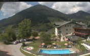 Archived image Webcam features a view of the Tennergebirge mountains 11:00
