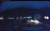 Archived image Webcam features a view of the Tennergebirge mountains 05:00