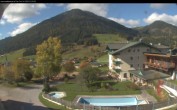 Archived image Webcam features a view of the Tennergebirge mountains 11:00