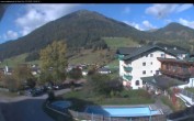 Archived image Webcam features a view of the Tennergebirge mountains 09:00
