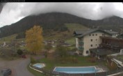 Archived image Webcam features a view of the Tennergebirge mountains 11:00