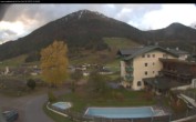 Archived image Webcam features a view of the Tennergebirge mountains 15:00