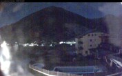 Archived image Webcam features a view of the Tennergebirge mountains 03:00