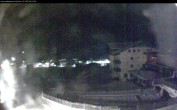 Archived image Webcam features a view of the Tennergebirge mountains 03:00