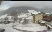 Archived image Webcam features a view of the Tennergebirge mountains 07:00