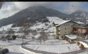 Archived image Webcam features a view of the Tennergebirge mountains 11:00