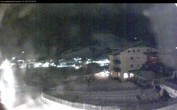 Archived image Webcam features a view of the Tennergebirge mountains 17:00