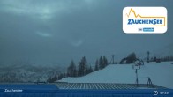 Archived image Webcam Zauchensee: Gamskogelhütte Restaurant 07:00