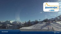 Archived image Webcam Zauchensee: Gamskogelhütte Restaurant 10:00