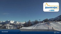 Archived image Webcam Zauchensee: Gamskogelhütte Restaurant 12:00