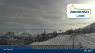 Archived image Webcam Zauchensee: Gamskogelhütte Restaurant 05:00