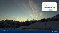 Archived image Webcam Zauchensee: Gamskogelhütte Restaurant 07:00