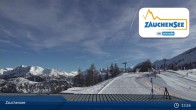 Archived image Webcam Zauchensee: Gamskogelhütte Restaurant 12:00