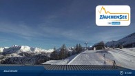 Archived image Webcam Zauchensee: Gamskogelhütte Restaurant 14:00