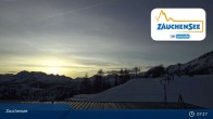 Archiv Foto Webcam Zauchensee - Gamskogelhütte 06:00