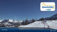 Archived image Webcam Zauchensee: Gamskogelhütte Restaurant 12:00