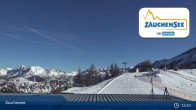 Archived image Webcam Zauchensee: Gamskogelhütte Restaurant 14:00