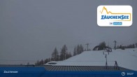 Archived image Webcam Zauchensee: Gamskogelhütte Restaurant 22:00