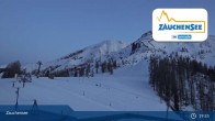 Archived image Webcam Zauchensee: Gamskogelhütte Restaurant 04:00