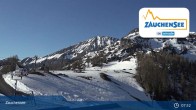 Archived image Webcam Zauchensee: Gamskogelhütte Restaurant 07:00
