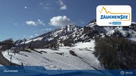 Archiv Foto Webcam Zauchensee - Gamskogelhütte 08:00