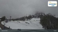 Archived image Webcam Zauchensee: Gamskogelhütte Restaurant 12:00