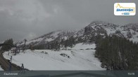Archived image Webcam Zauchensee: Gamskogelhütte Restaurant 14:00
