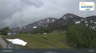 Archived image Webcam Zauchensee: Gamskogelhütte Restaurant 14:00