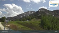 Archived image Webcam Zauchensee: Gamskogelhütte Restaurant 14:00
