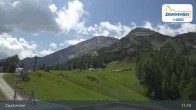 Archived image Webcam Zauchensee: Gamskogelhütte Restaurant 10:00
