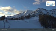 Archived image Webcam Zauchensee: Gamskogelhütte Restaurant 06:00