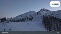 Archived image Webcam Zauchensee: Gamskogelhütte Restaurant 00:00