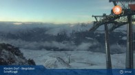 Archived image Webcam Klosters Village: Schaffürggli Top Station 07:00