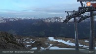 Archived image Webcam Klosters Village: Schaffürggli Top Station 21:00