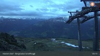 Archived image Webcam Klosters Village: Schaffürggli Top Station 04:00