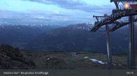 Archived image Webcam Klosters Village: Schaffürggli Top Station 04:00