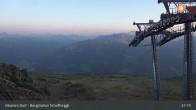 Archiv Foto Webcam Klosters Dorf: Bergstation Schaffürggli 02:00