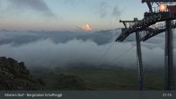 Archiv Foto Webcam Klosters Dorf: Bergstation Schaffürggli 02:00