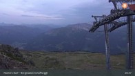 Archived image Webcam Klosters Village: Schaffürggli Top Station 02:00