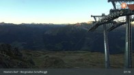 Archived image Webcam Klosters Village: Schaffürggli Top Station 06:00