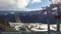 Archived image Webcam Klosters Village: Schaffürggli Top Station 14:00