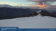 Archiv Foto Webcam Untermatt Bergstation 21:00