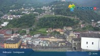 Archived image Webcam Bellinzona: Castelgrande 19:00